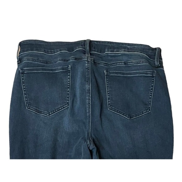 NYDJ Marilyn Straight Leg Jeans Women's Size 16 Stretch Dark Wash Denim - Picture 5 of 8